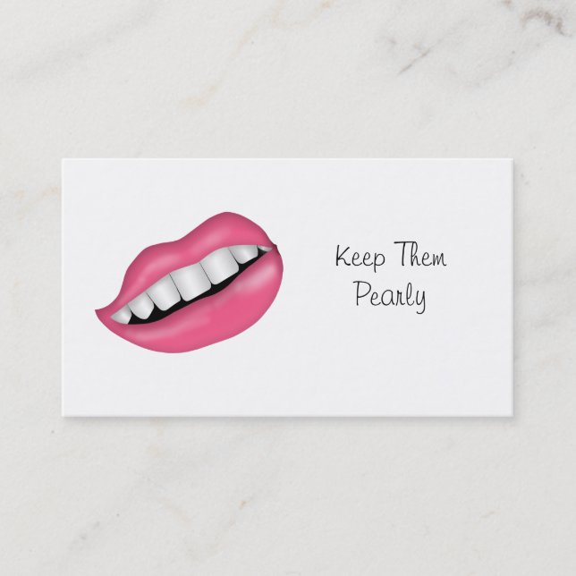 Carte De Visite Bureau des dentistes Connectez-vous avec votre cli (Devant)