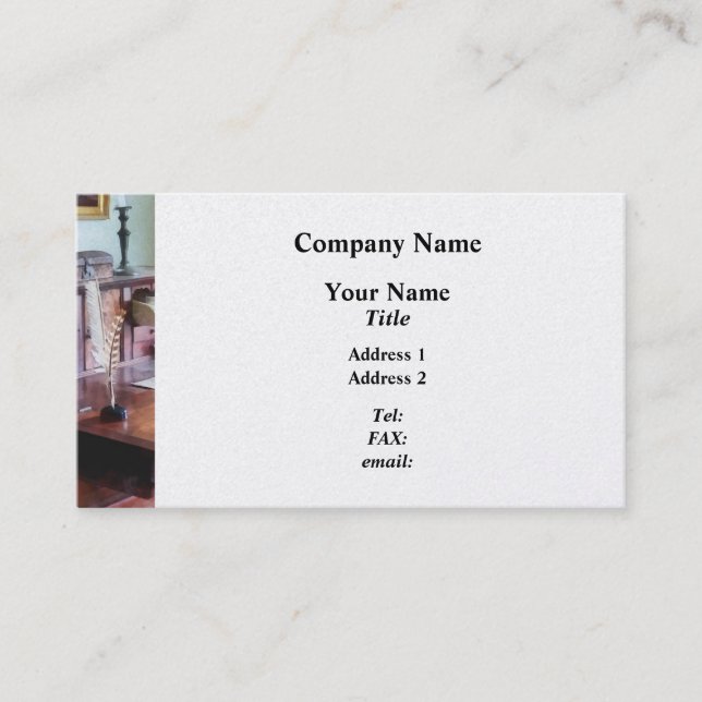 Carte De Visite Bureau du dessinateur (Devant)