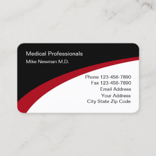 Carte De Visite Bureau du médecin Médicale