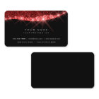 Burgundy Rouge brillant diamant Parties scintillan