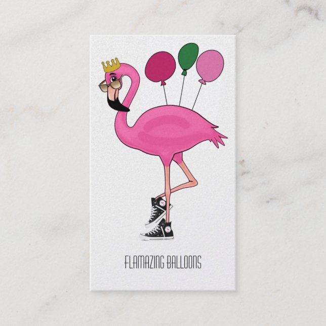 Carte De Visite Bus Flamazing Balloons.Carte (Devant)