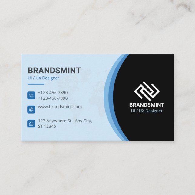 Carte De Visite business card (Devant)