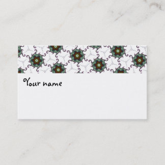 Carte De Visite Business Card Jimette Design black brown white