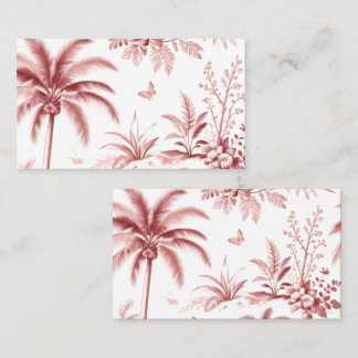 Carte De Visite Business cards luxurious pink for business owners 