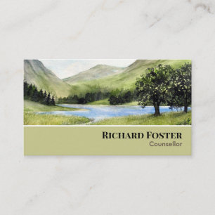 Carte De Visite Buttermere Lake District Angleterre Paysage