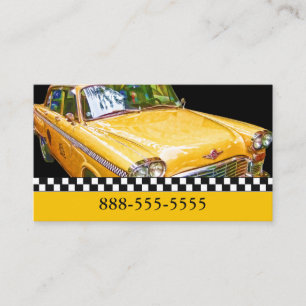 CARTE DE VISITE CAB TAXI, À DAMIERS CABS