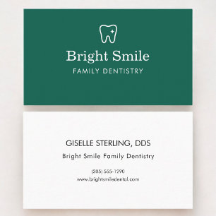 Carte De Visite Cabinet de dentisterie