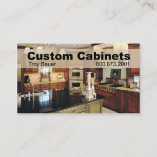 Carte De Visite Cabinets faits sur commande - charpentier,