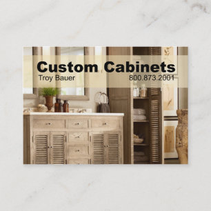 Carte De Visite Cabinets faits sur commande - charpentier,