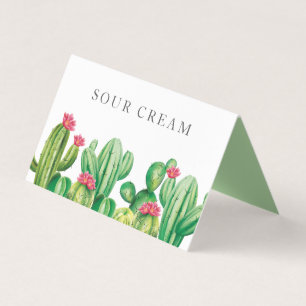 Carte De Visite Cactus taco bar