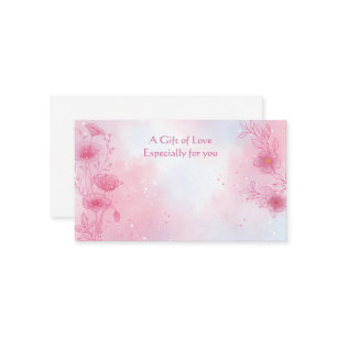 Carte de visite cadeau Flower Shop