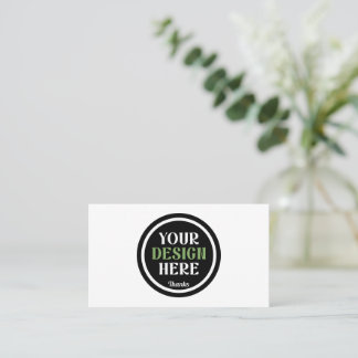Carte De Visite Cadeaux d'appréciation d'employé de société à logo