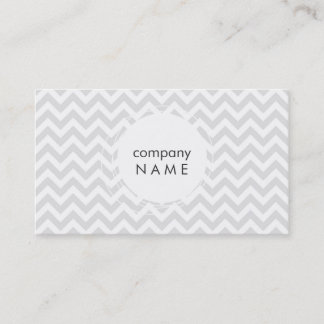 Carte De Visite cadre blanc sur le chevron gris