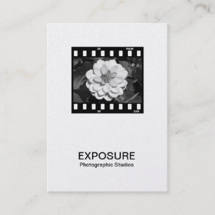 Carte De Visite cadre de film de 35mm 01 (or)