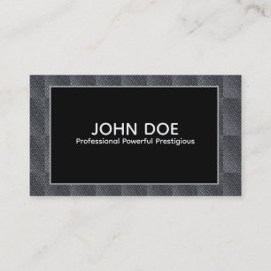 Carte De Visite Cadre de monogramme élégant