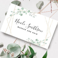cadre vert élégant géométrique