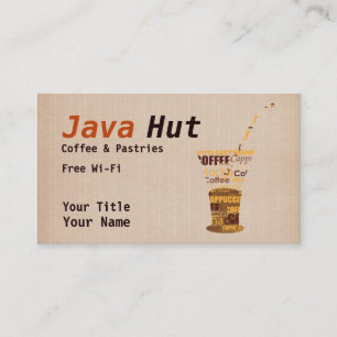 Carte De Visite Café