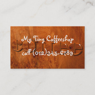 Carte De Visite café