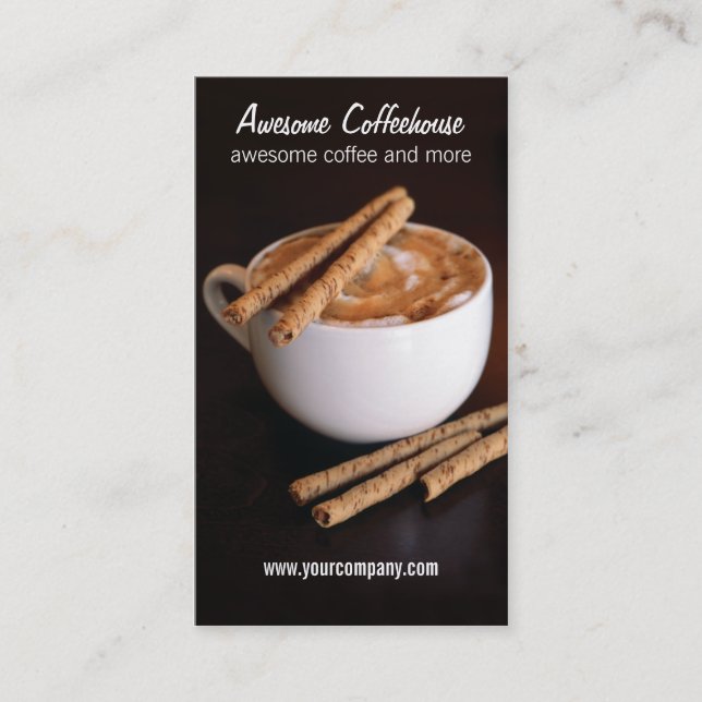 Carte De Visite café (Devant)