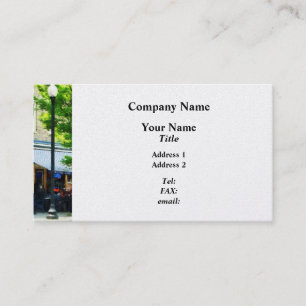 Carte De Visite Café Albany NY
