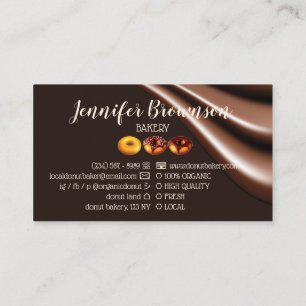 Carte De Visite Café boulangerie Doughnut