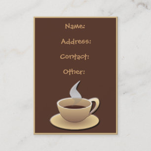 Carte De Visite Café BusinessCards