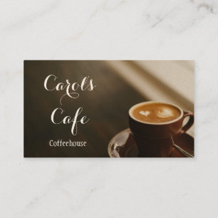 Carte De Visite Café Café sur mesure Café Boutique