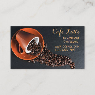 Carte De Visite Café moderne et tendance