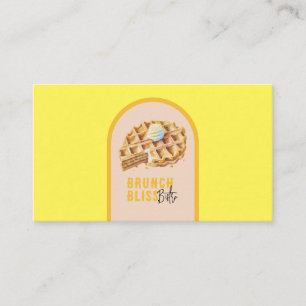 Carte De Visite Café petit-déjeuner