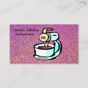 Carte De Visite Cakes & Sweets Accueil Boulangerie Conduite Voitur