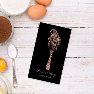 Carte De Visite Cakes & Sweets Cupcake Accueil Boulangerie Laisser