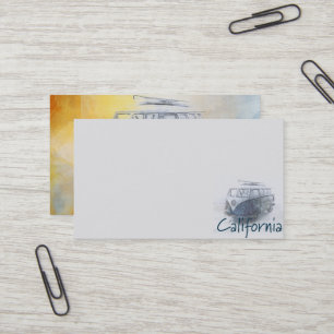 Carte De Visite Californie