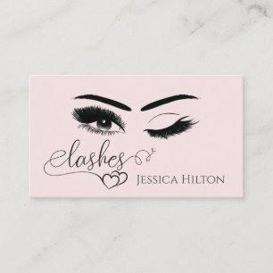 Carte De Visite Calligraphie professionnelle glamour éclaire