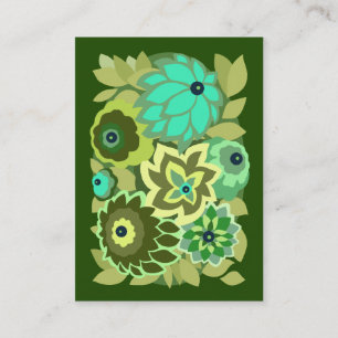 Carte De Visite CAMBRIA aux nuances du vert