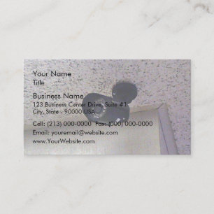 Carte De Visite Caméra de sécurité