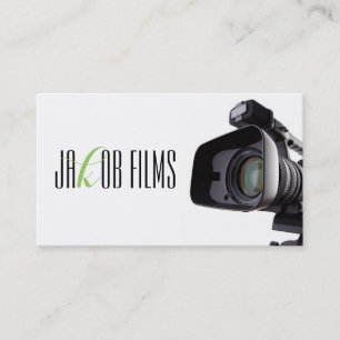 Carte De Visite Caméra vidéo de film Réalisateur de film tournage