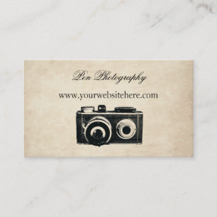 Carte De Visite Caméra vintage