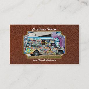 Carte De Visite Camion - Crème glacée - Mal de tête à la crème gla