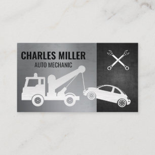 Carte De Visite Camion de remorquage voiture   Dépouille