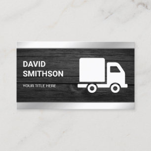 Carte De Visite Camion de Transport Logistique de Marchandises en