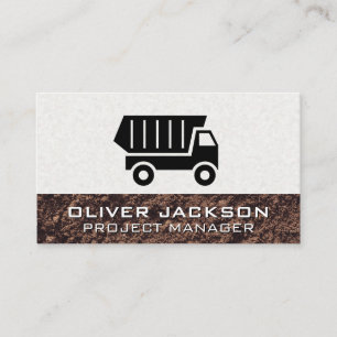 Carte De Visite Camion Dumb   Sol