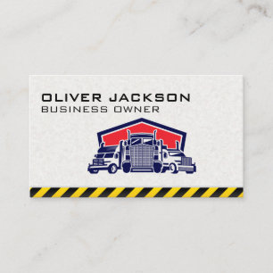 Carte De Visite Camions semi-remorques   Transport   Logistique