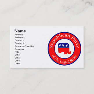 Carte De Visite Campagne républicaine