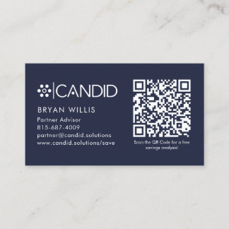 Carte de visite Candid