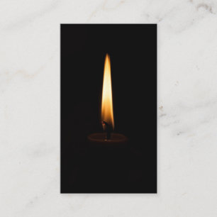 Carte De Visite Candle Flame 2