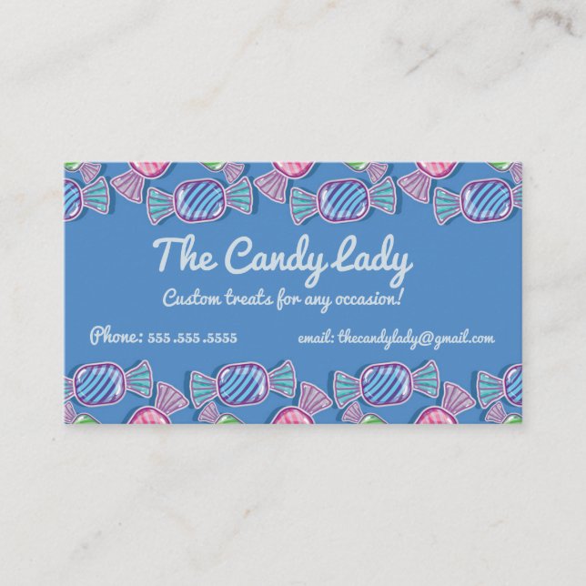 Carte de visite Candy Maker (Devant)