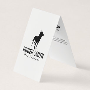 Carte De Visite Canine   Formation des chiens
