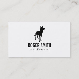 Carte De Visite Canine   Formation des chiens