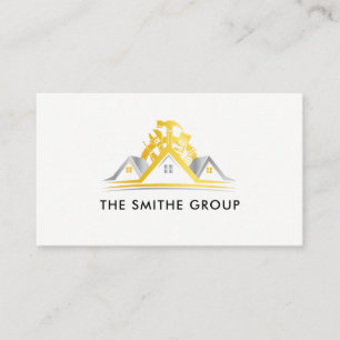 Carte De Visite Capital-risqueur Entreprise Construction
