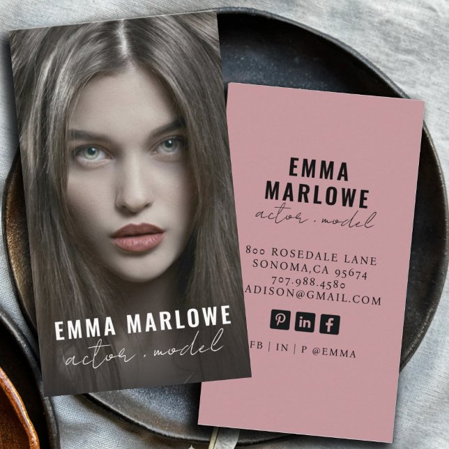 Carte De Visite Capture d'écran de la photo professionnelle du mod (Créateur téléchargé)